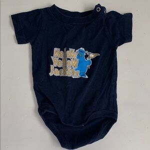 Georgia Tech University “Me Love Yellow Jackets” Cookie Monster 6 months